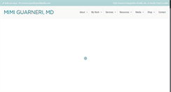 Desktop Screenshot of mimiguarnerimd.com